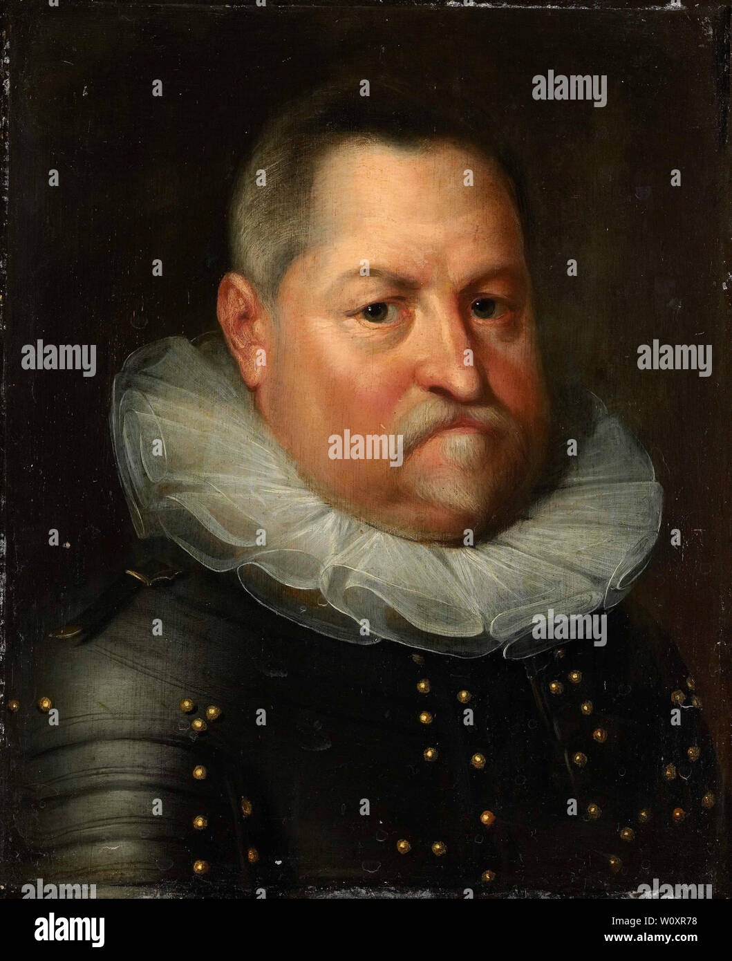 Portrait von Graf Johann von Nassau, bekannt als Johannes der Alten. Antonisz, Jan van Ravesteyn Stockfoto