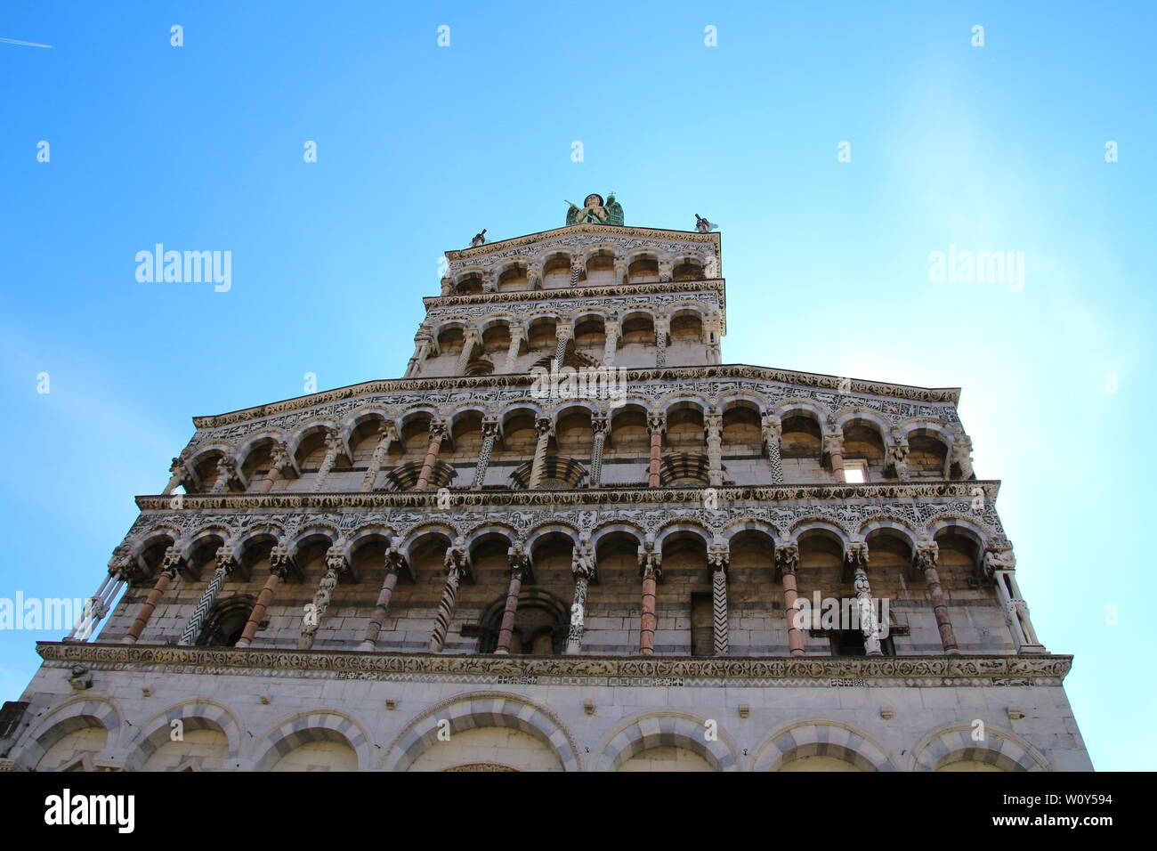 Kathedrale von San Michele in Foro Lucca Stockfoto