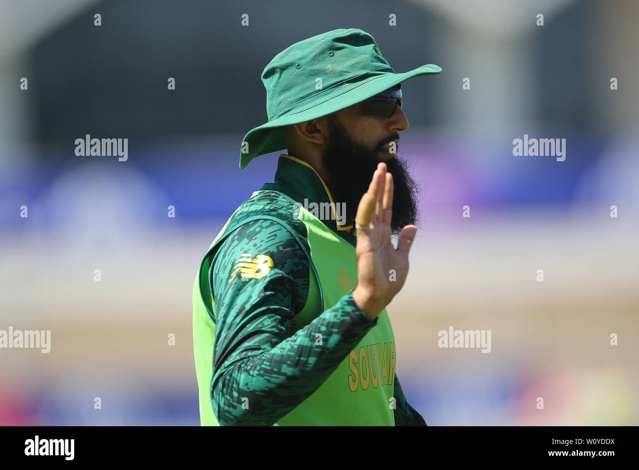 CHESTER LE STREET, ENGLAND vom 28. Juni 2019. Übereinstimmung zwischen Sri Lanka und Südafrika im Emirates Riverside, Chester Le Street am Freitag, den 28. Juni 2019. (Credit: Mark Fletcher | Kredit: MI Nachrichten & Sport/Alamy leben Nachrichten Stockfoto