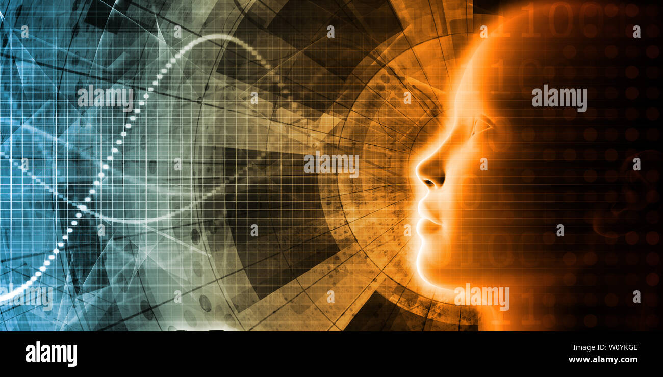 Tontechnik und Mischen von Techno Musik Stockfoto