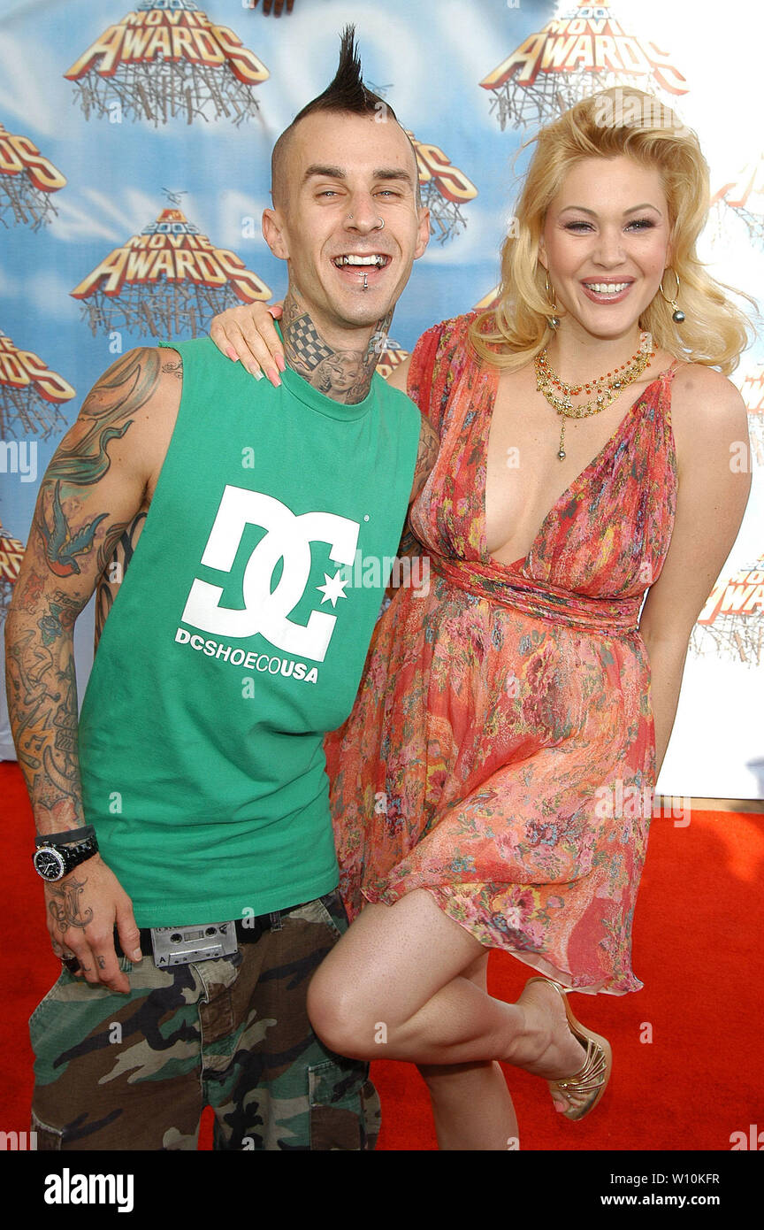 Travis Barker And Shanna Moakler Fotos Und Bildmaterial In Hoher Auflösung Alamy