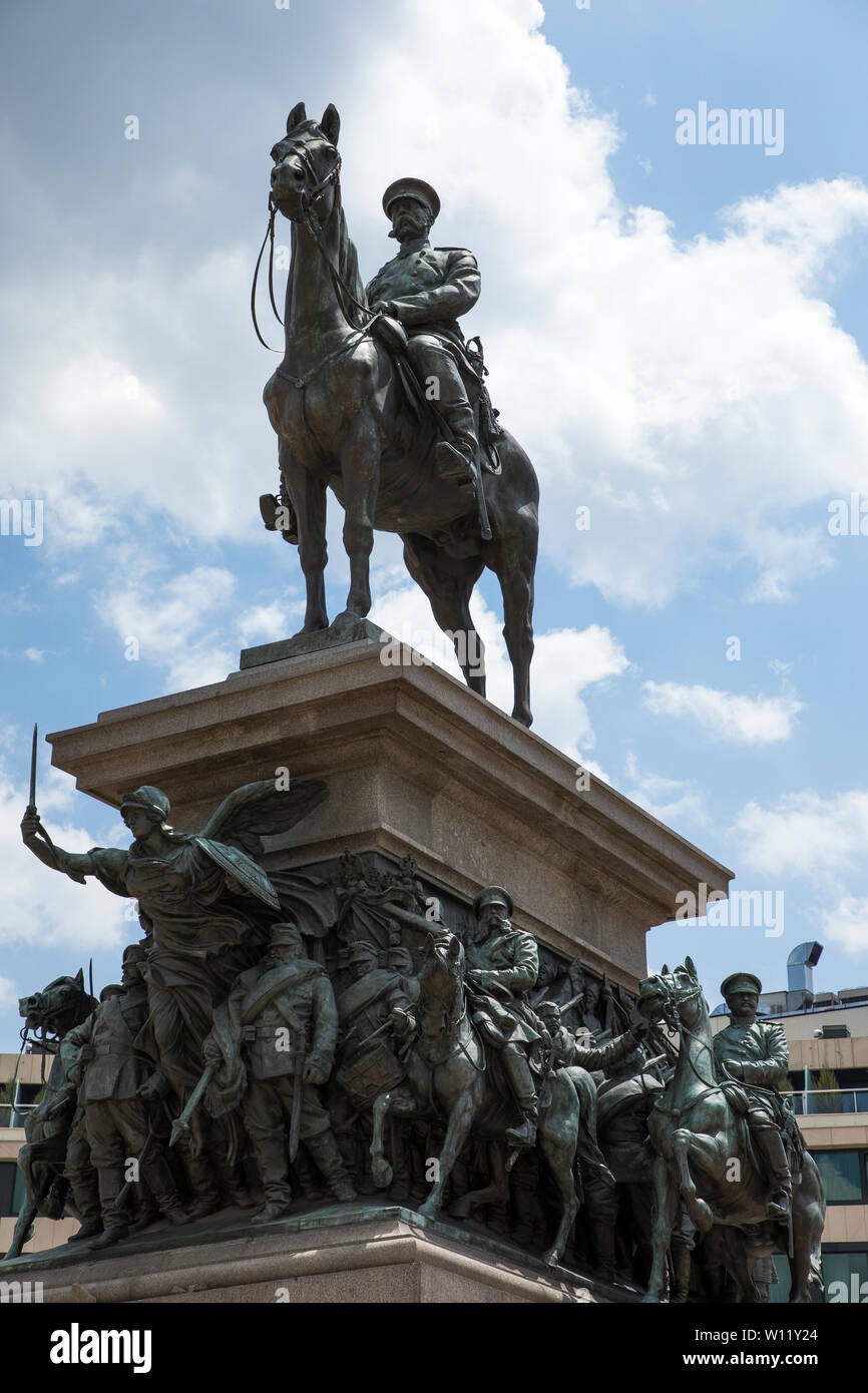 König Denkmal für die Befreier in Sofia, Bulgarien Stockfoto