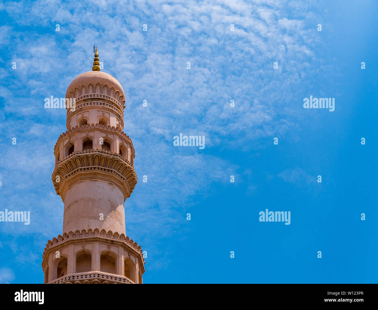 Der Charminar, Symbol von Hyderabad, iconic Monument und Moschee in Indien besucht von Touristen Stockfoto