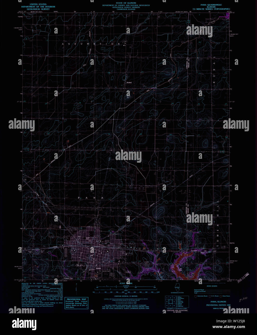 Pana illinois karte Fotos und Bildmaterial in hoher Auflösung Alamy