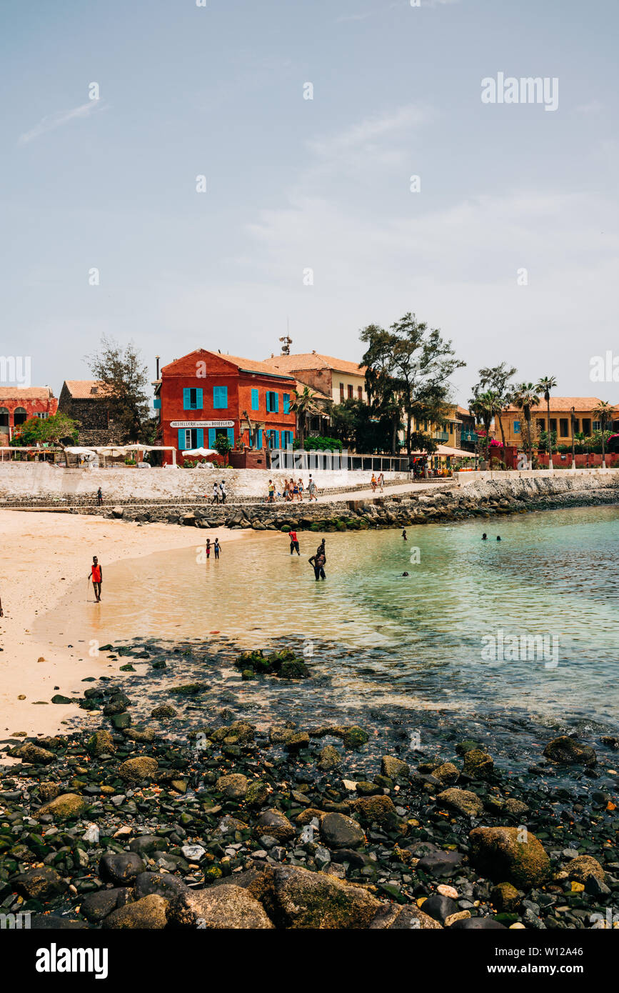 Insel Goree, Senegal Stockfoto