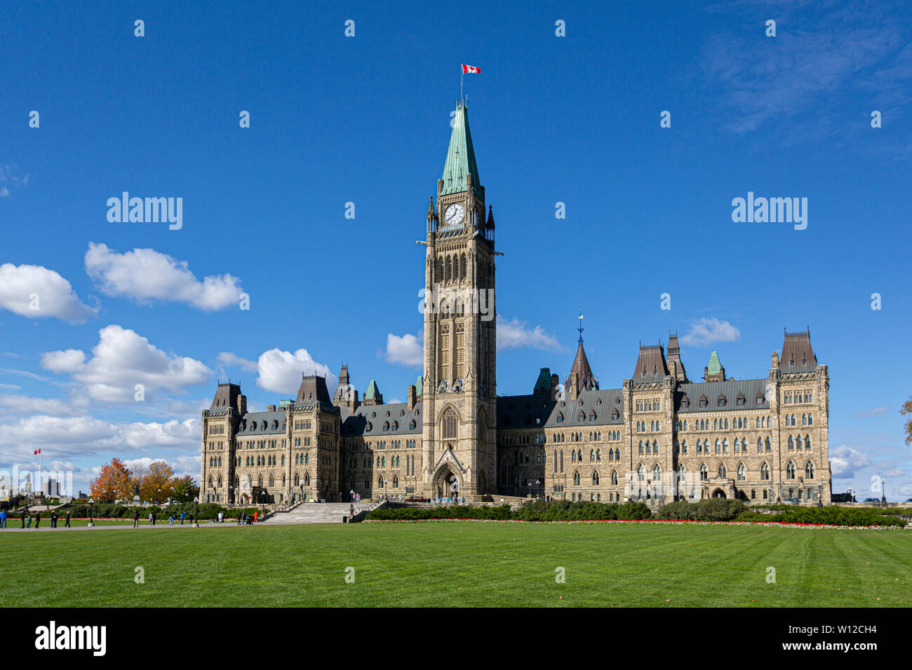 Parlament Gebäude, Ottawa, Kanada Stockfoto