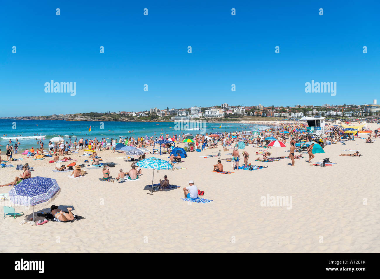 Bondi Beach, Sydney, New South Wales, Australien Stockfoto