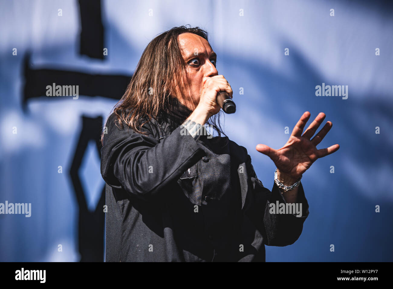 Andrea Ferro, Sänger der Italienischen Gothic Metal Band Lacuna Coil