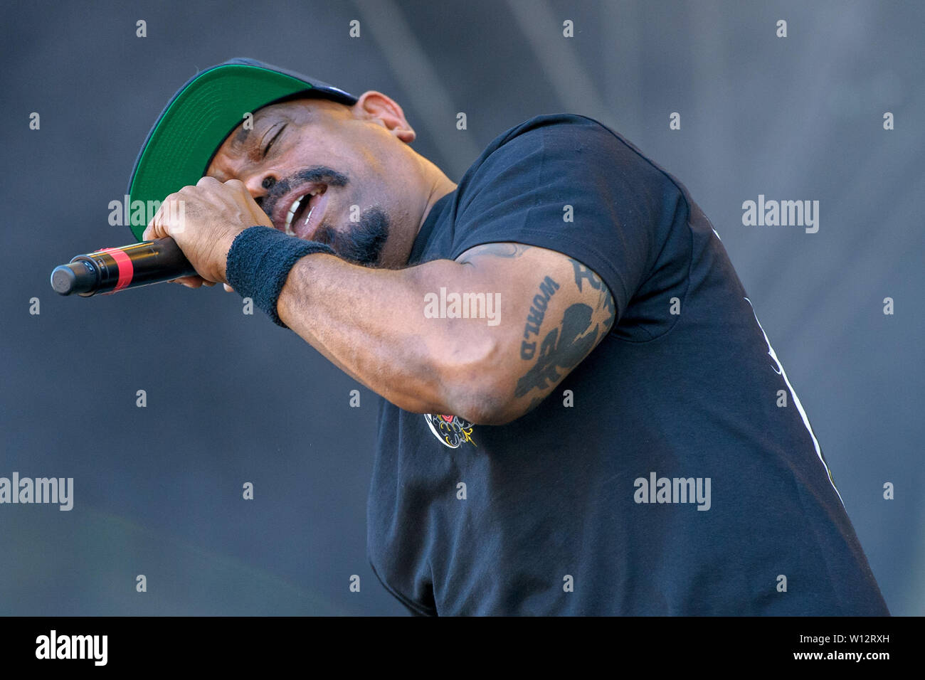 Den Haag, Niederlande. 29 Juni, 2019. Den Haag, 29-06-2019, Parkpop Samstag Nacht, Zuiderpark, Sen Dog von Cypress Hill Credit: Pro Schüsse/Alamy leben Nachrichten Stockfoto