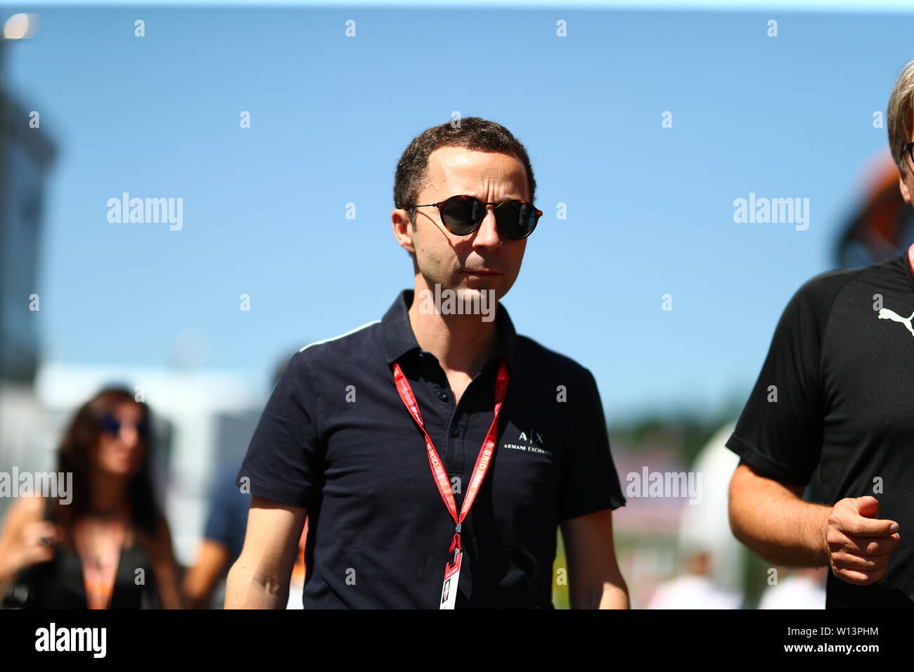 Spielberg, Österreich. 30. Juni, 2019. Nicolas Todt Gran Premio d'Austria, Red Bull Ring Spielberg 2019 Credit: Unabhängige Fotoagentur/Alamy leben Nachrichten Stockfoto