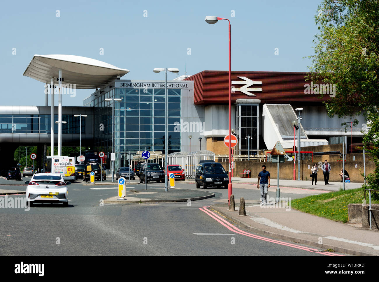 Birmingham International Railway Station, West Midlands, England, UK Stockfoto