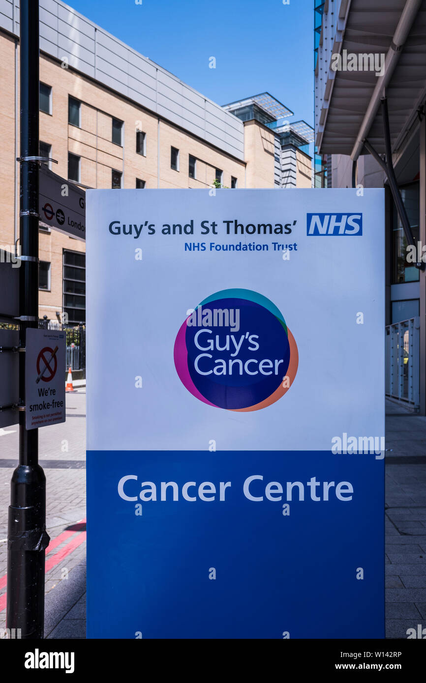 Guy's Hospital, Guy's and St. Thomas' NHS Foundation Trust, Bermondsey, Stadtteil Southwark, London, England, Großbritannien Stockfoto
