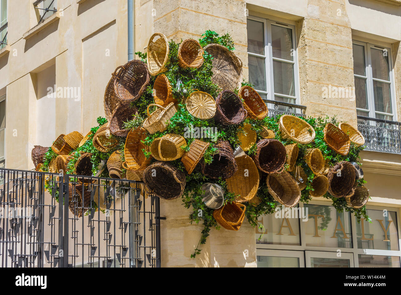 "Eataly" italienische Lebensmittel Shop und Restaurant, Paris, Frankreich. Stockfoto