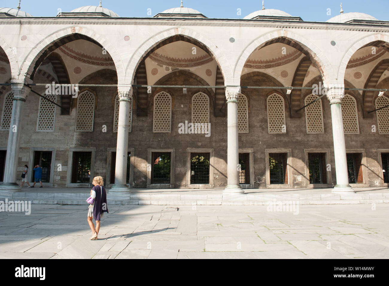 Blaue Moschee-Istanbul-Türkei Stockfoto