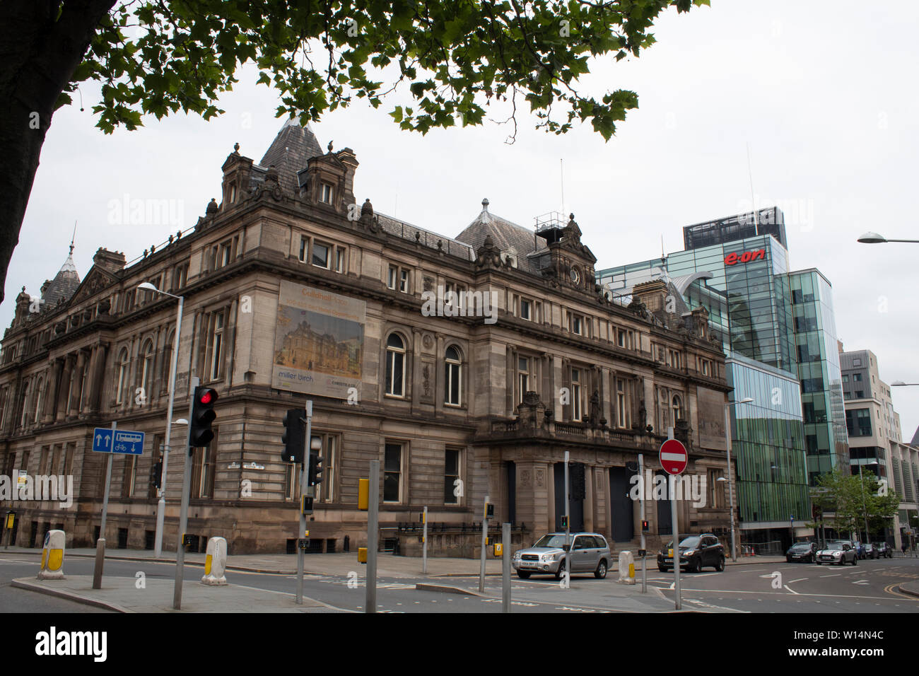 Nottingham Guildhall ist ein ehemaliger Magistrates' Court in Burton Street, Nottingham East Midlands in England. Stockfoto