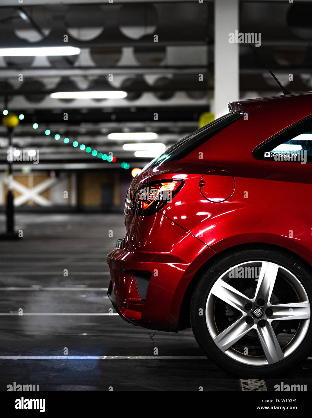 SEAT Ibiza Heck Stockfoto