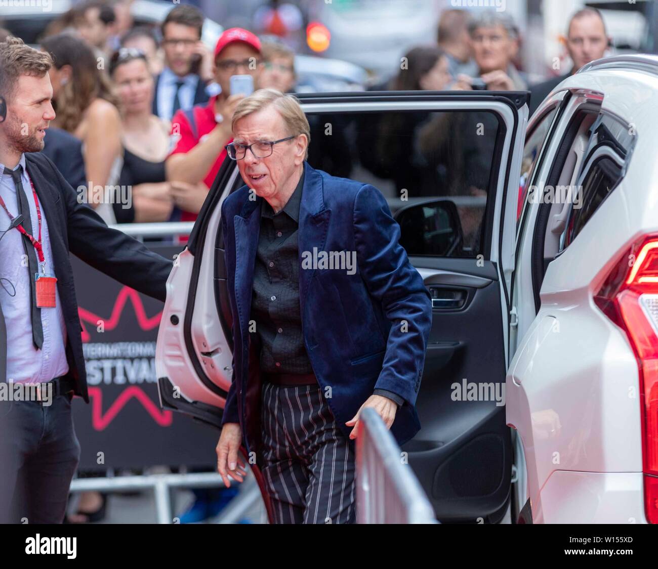 Edinburgh, Großbritannien. 30. Juni, 2019. Die 2019 Edinburgh International Film Festival ist zu Ende mit der Weltpremiere von Frau Lowry & Sohn starring Venessa Redgrave & Timothy-splitter gebracht. Im Bild: Timothy Spall Credit: Rich Dyson/Alamy leben Nachrichten Stockfoto