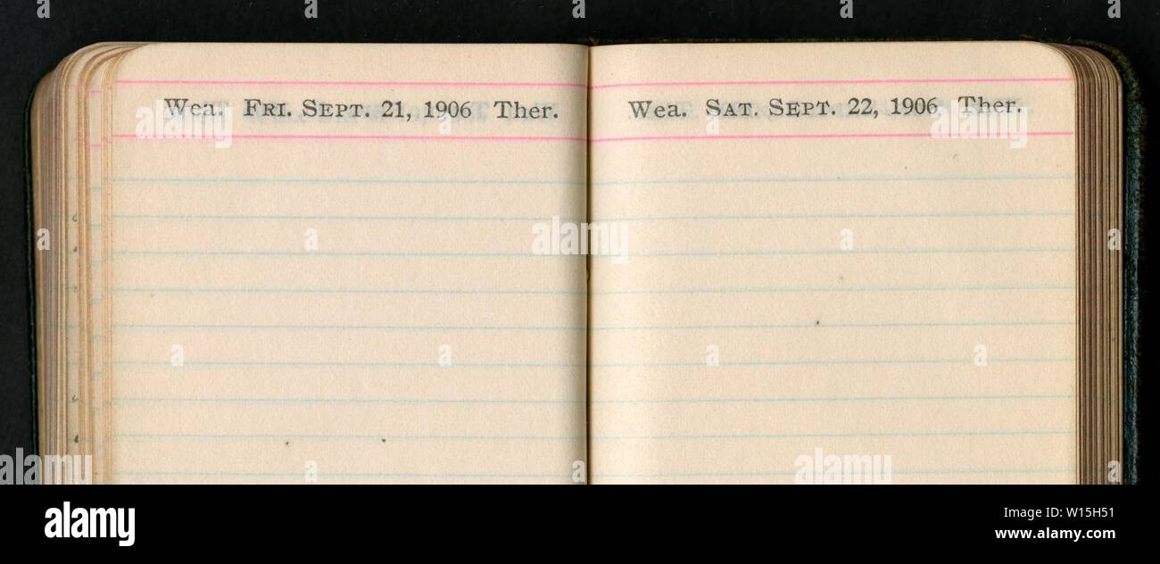 Archiv Bild von Seite 152 Tagebuch, 16. Juli - 30. August 1906. Tagebuch, 16. Juli - 30. August 1906 während in Virginia und West Virginia zu sammeln. 16 DiaryJuly Augu 00 Stej Jahr: 1906 Mi j1 â' r i 1. Stockfoto