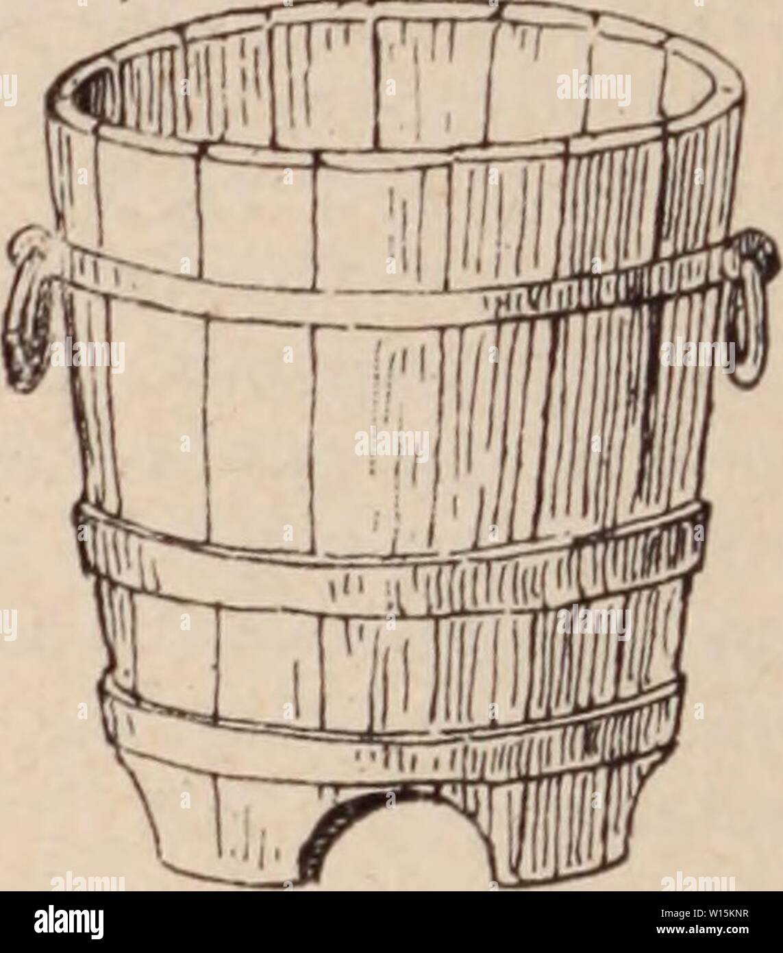 Archiv Bild ab Seite 163 von Wörterbuch d'Gartenbau illustré Abs. Wörterbuch d'Gartenbau illustré/par D. Bois préface de Maxime Cornu avec la collaboration de E. André... [Et Al.]. . Dictionnairedhor 00 bois Jahr: 1893 Abb. 109. - Bac. panneaux, ce qui Les facilite rencaissages. Leurs Abmessungen sind graduées de 5 de 5 cm. Afin de prolonger Leur durée, Les peint extérieure; En outre, Il est Bon de les brûler Inté - rieurement. 3 10. Stockfoto