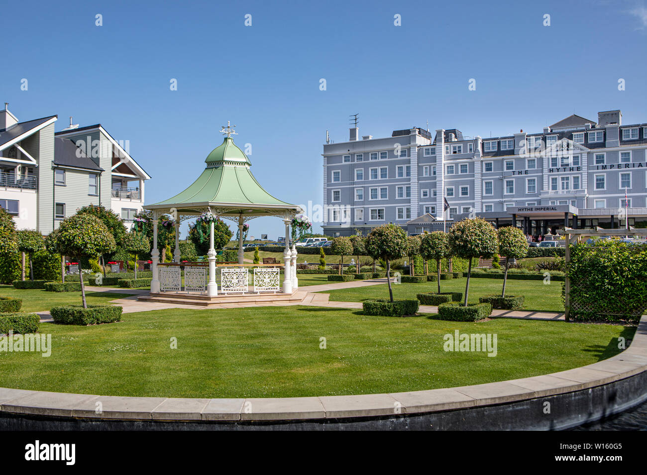 Imperial Hotel, Hythe, Kent. Stockfoto