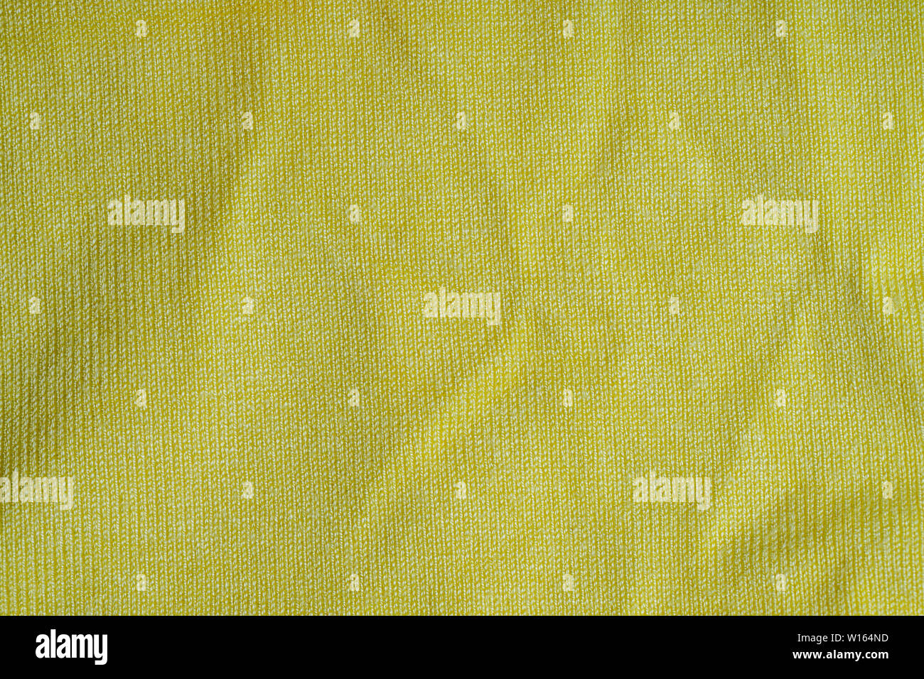 Gewirke Struktur Gelb Grün Farbe. Kreative vintage Hintergrund Stockfoto