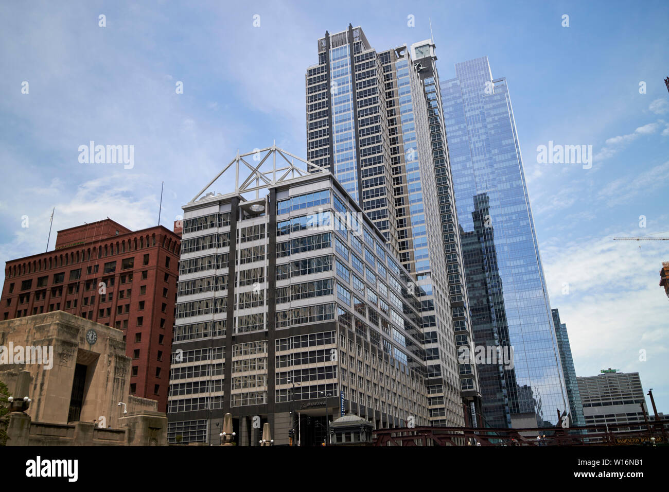 Die Boeing Company Hauptsitz Chicago IL USA Stockfoto