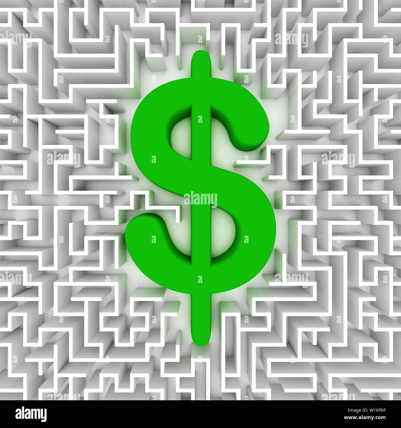 Geldprobleme Stockfoto