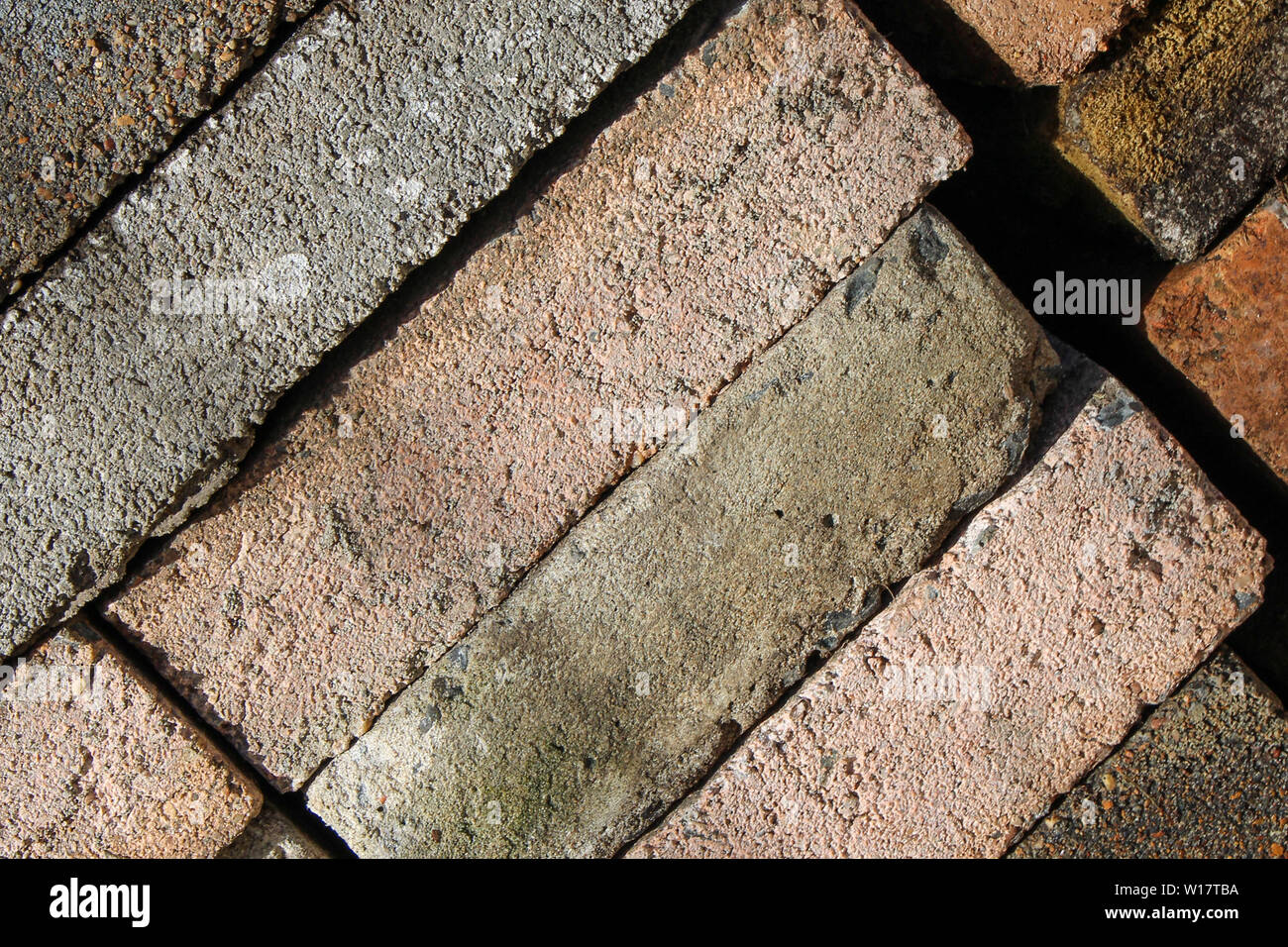 Brick Muster und Strukturen Stockfoto