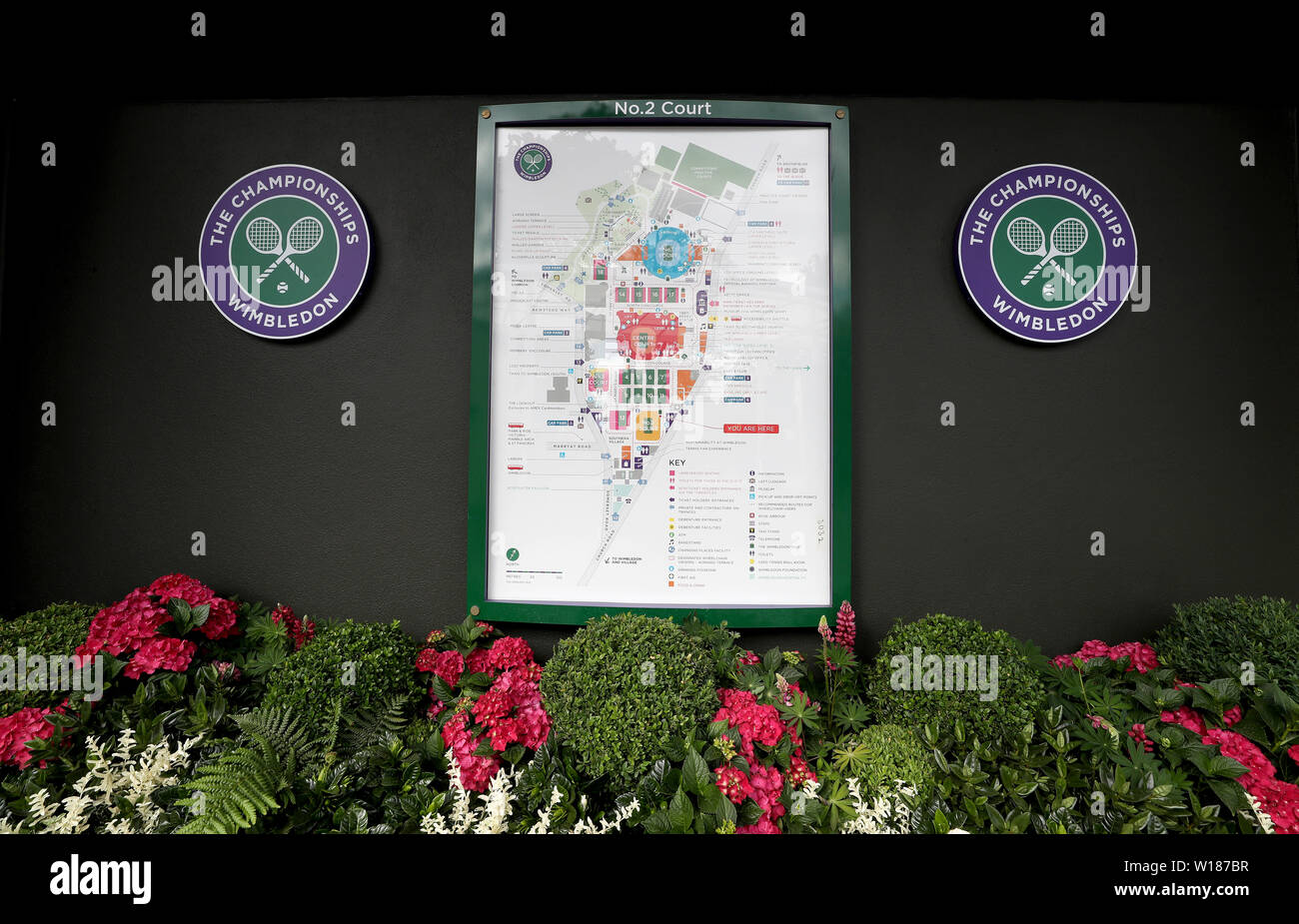 Mappa di wimbledon Fotos und Bildmaterial in hoher Auflösung Alamy