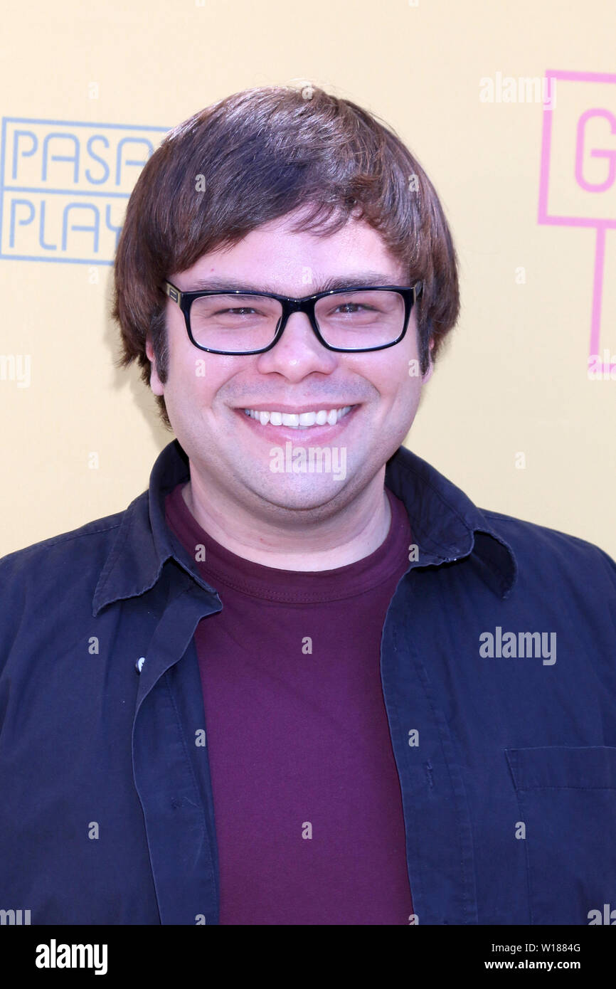 Juni 30, 2019-Pasadena, CA, USA - LOS ANGELES - Jun 30: Charlie Saxton an der 'Guten Jungs'' spielen Eröffnung Ankünfte am Pasadena Playhouse am 30. Juni 2019 in Pasadena, CA (Credit Bild: © Kay Blake/ZUMA Draht) Stockfoto