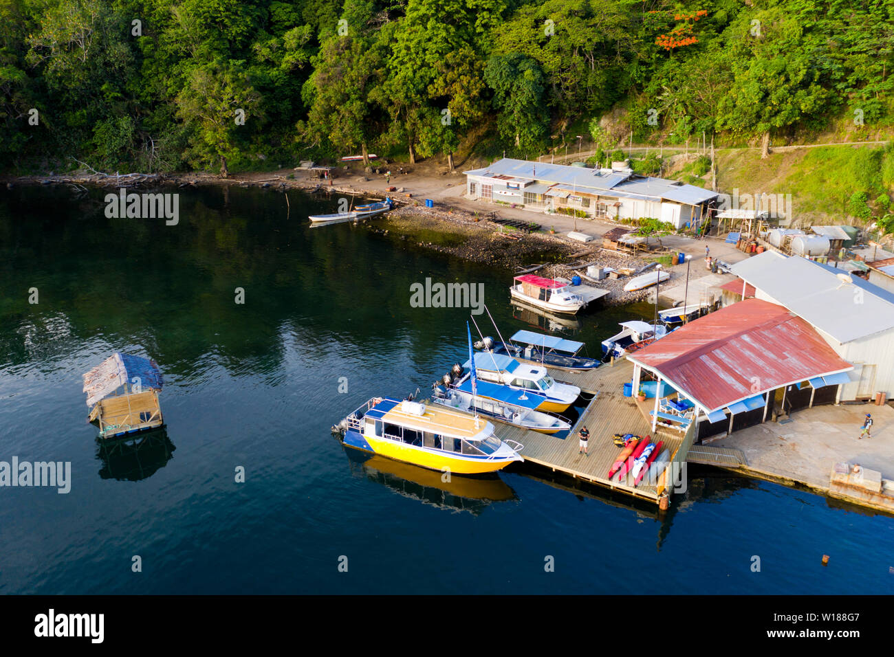 Tufi Hafen, Cape Nelson, Oro Provinz, Papua Neu Guinea Stockfoto