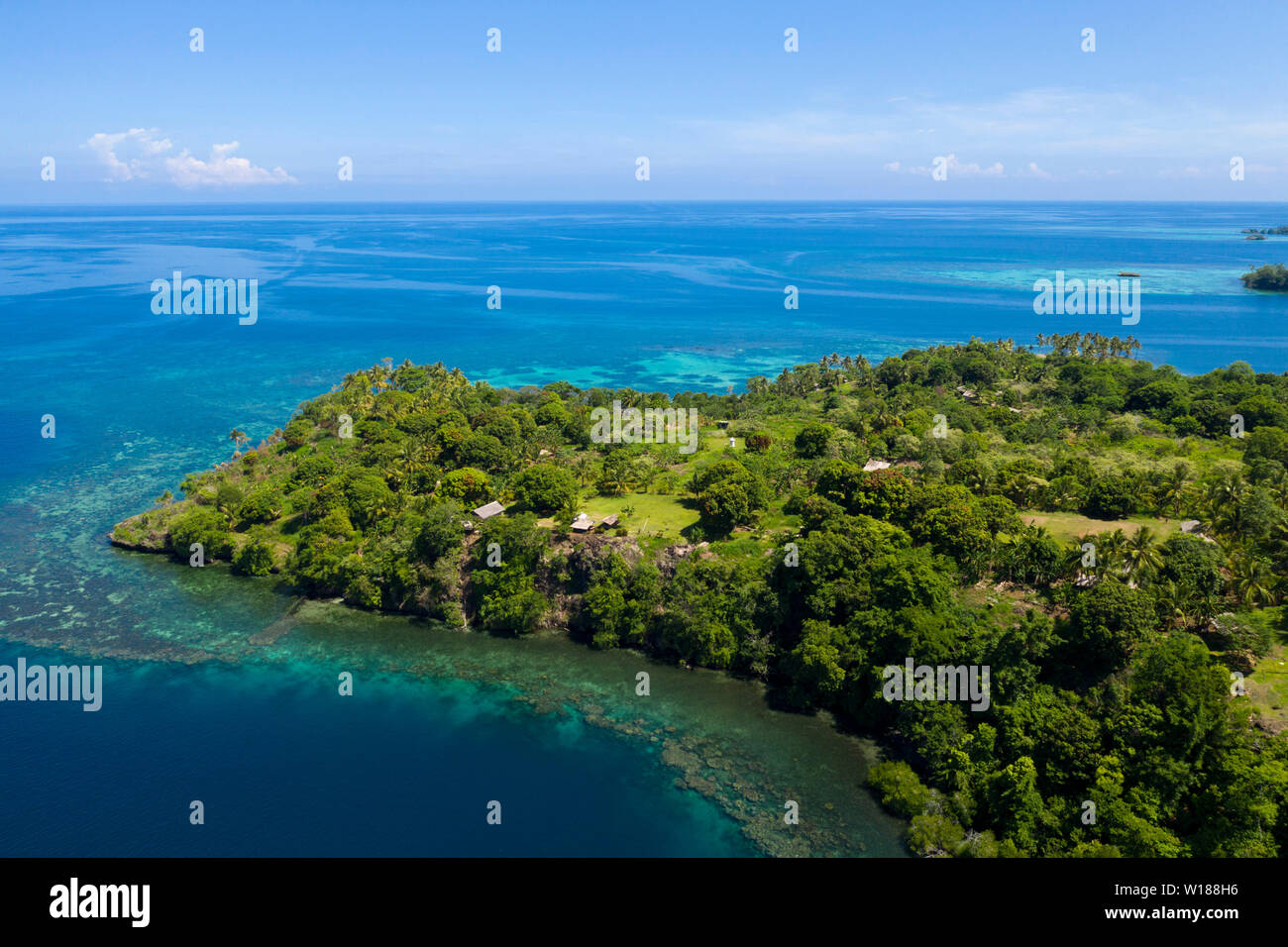 Fjorde von Cape Nelson, Tufi, Oro Provinz, Papua Neu Guinea Stockfoto