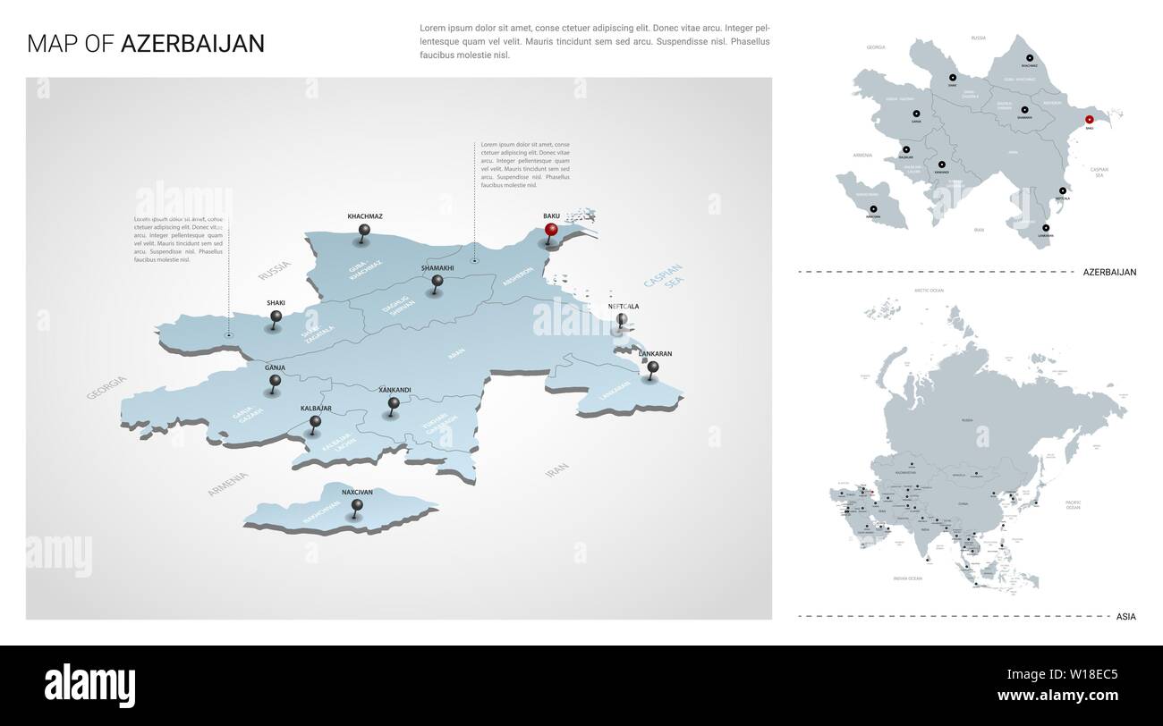 Azerbaijan Map Stockfotos Und Bilder Kaufen Seite 2 Alamy