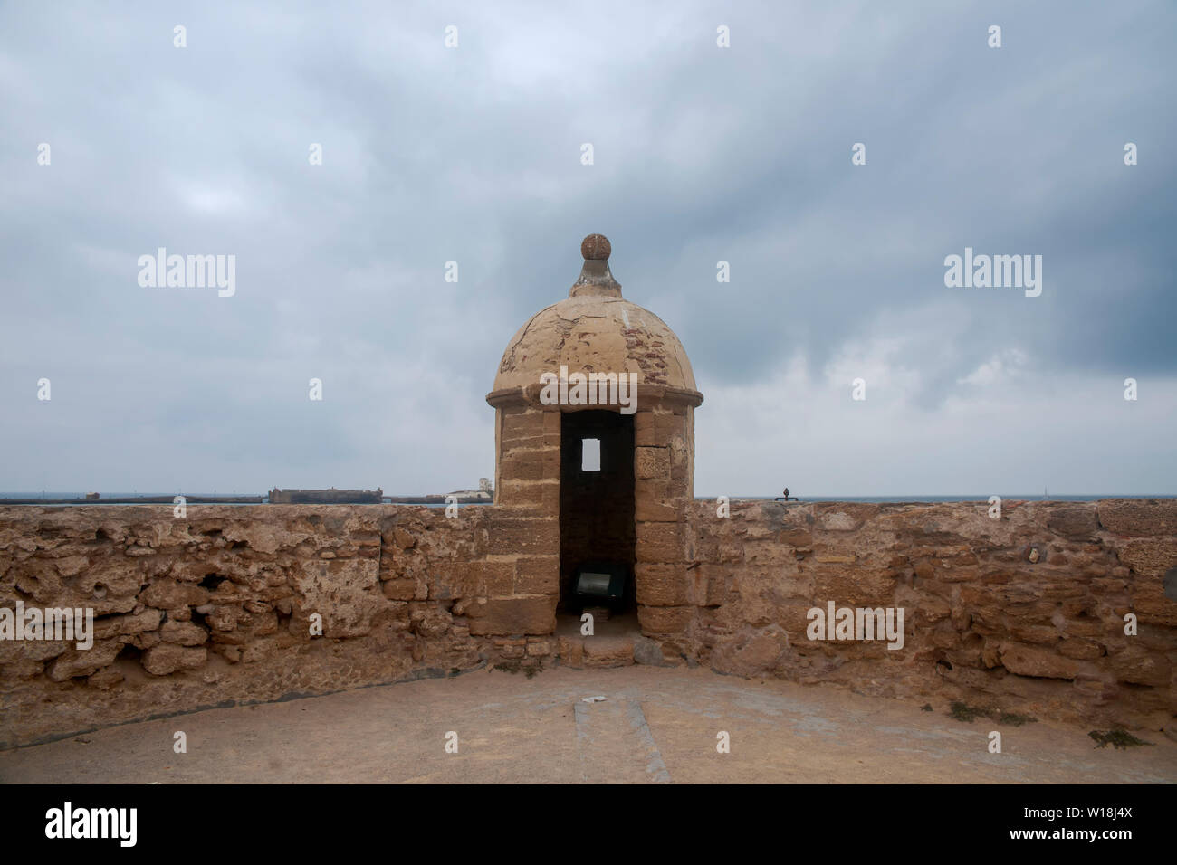 Blick auf das Viertel Albaicín und die Sacromonte in Granada, Spanien Stockfoto