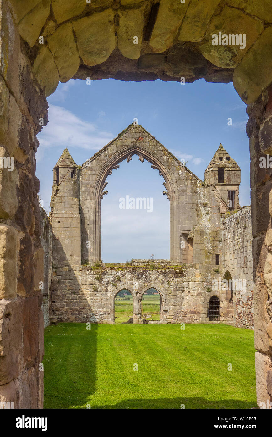 England, Shropshire, Haughmond Abbey Stockfoto