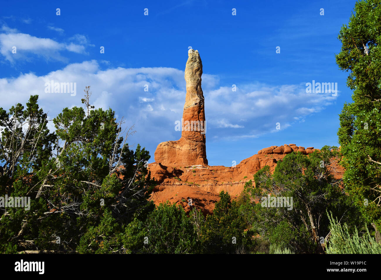 Felsformationen im Südwesten von Utah, USA Stockfoto