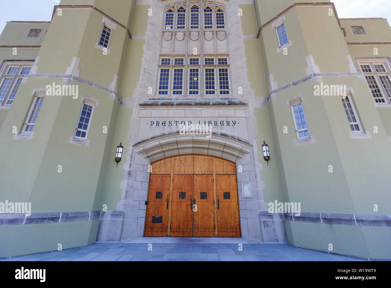 LEXINGTON, VA, USA - 15. April: Preston Bibliothek am 15. April 2016 am Virginia Military Institute in Lexington, Virginia. Stockfoto