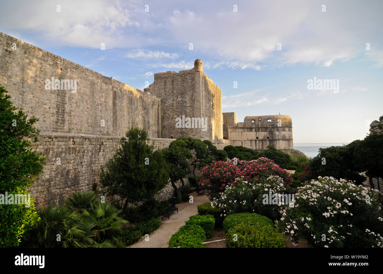 Die Altstadt von Dubrovnik, Kroatien Stockfoto