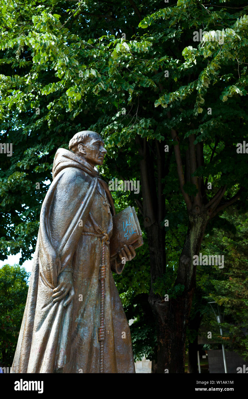 Fray Juan de Zumárraga, Durango, Bizkaia, Baskenland, Spanien, Europa Stockfoto