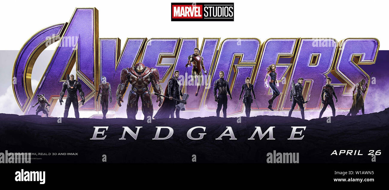 Avengers Endgame Aka Avengers 4 Poster Von Links Rakete Von Bradley Cooper Geäußert