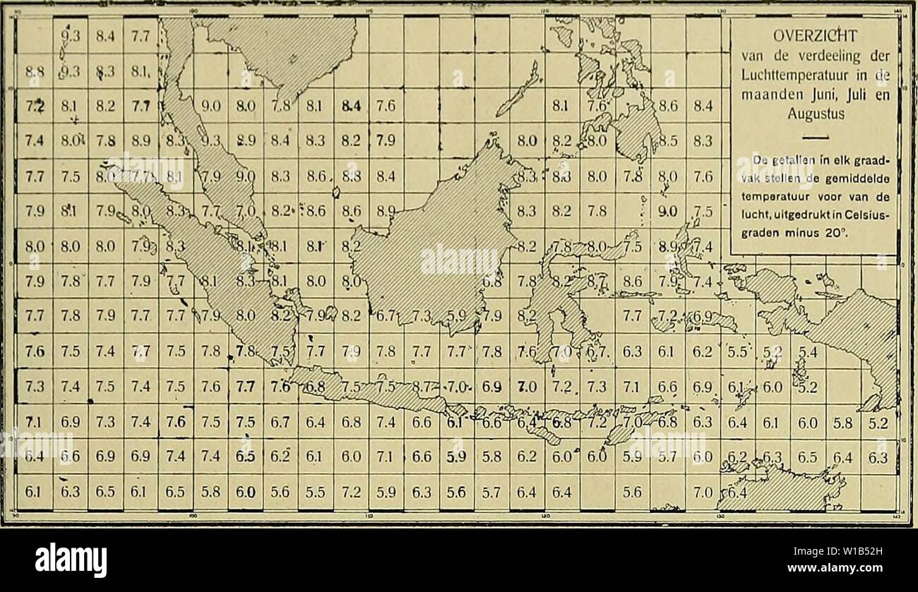 Archiv Bild ab Seite 318 von De zeeën van Nederlandsch Oost-Indië. De zeeën van Nederlandsch Oost-Indië. dezeenvanneder 00 koni Jahr: 1922 Stockfoto