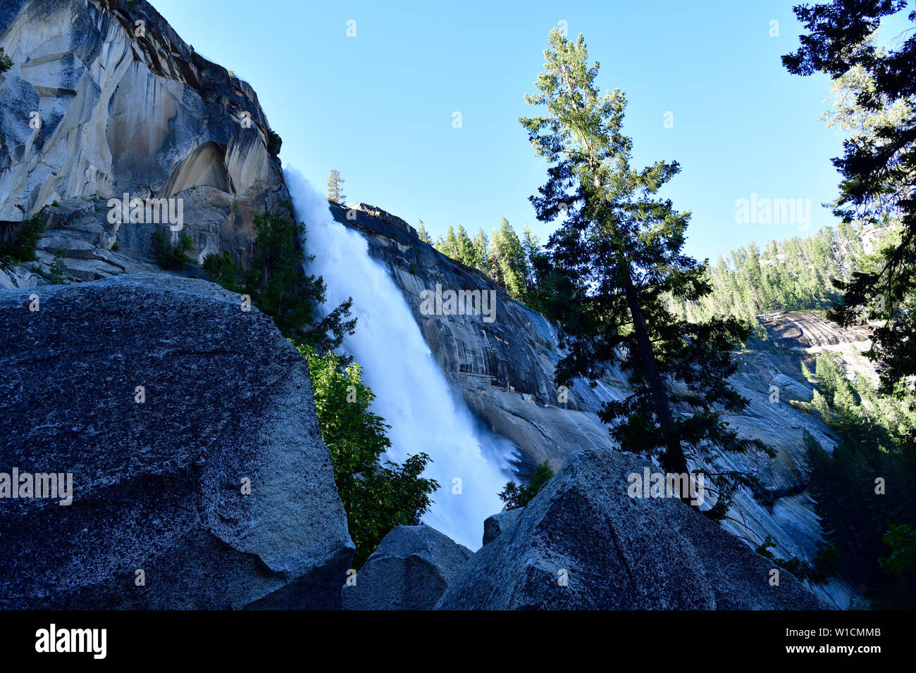 Die Nevada Fall Stockfoto