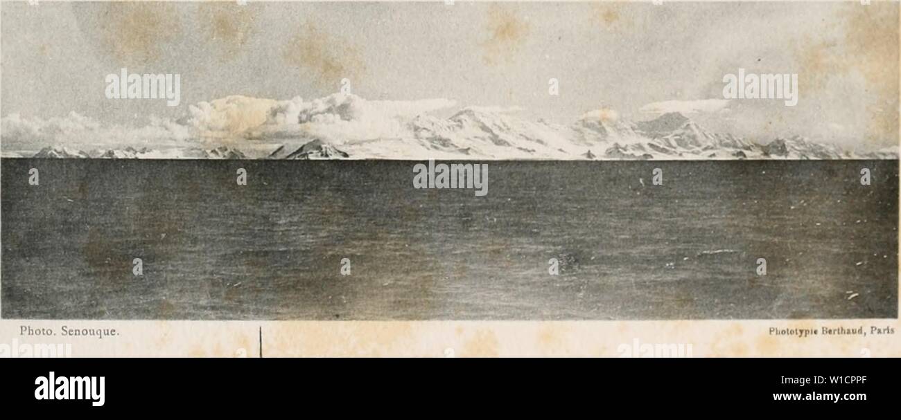Archiv Bild von Seite 72 der Deuxième expédition antarctique Francaise (1908-1910). Deuxième expédition antarctique Francaise (1908-1910): Wissenschaften Körperbau: Dokumente scientifiques. . Deuximeexpdi 1914 char Jahr: 1914 P'' Demay La Baie de l'Amirauté (Suite). Pointu Thomas Foto. Scnouque. PktB {nt 7 pae Hirthiud, Pi, rii Unie d'Ercby (South Bay) Ile Levingstone. Masson &. C'', ÉdiKurs. Stockfoto