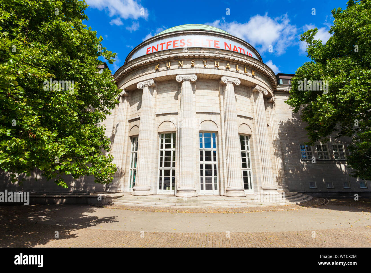 Hamburger Kunsthalle ist das Kunstmuseum der Stadt Hamburg in Deutschland Stockfoto