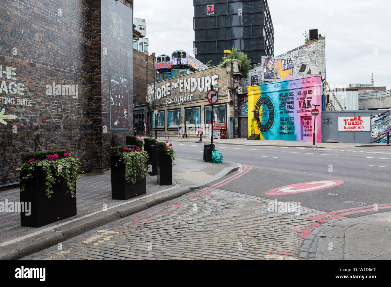 Great Eastern Street, London, Großbritannien Stockfoto