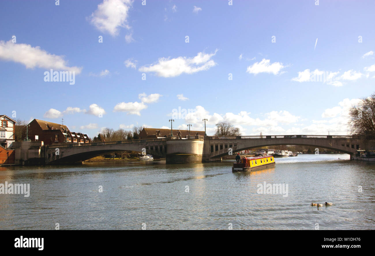 Caversham Bridge Reading Berkshire Stockfoto