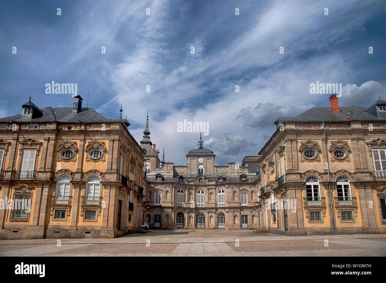 Königlicher Palast von La Granja de San Ildefonso, Spanien Stockfoto