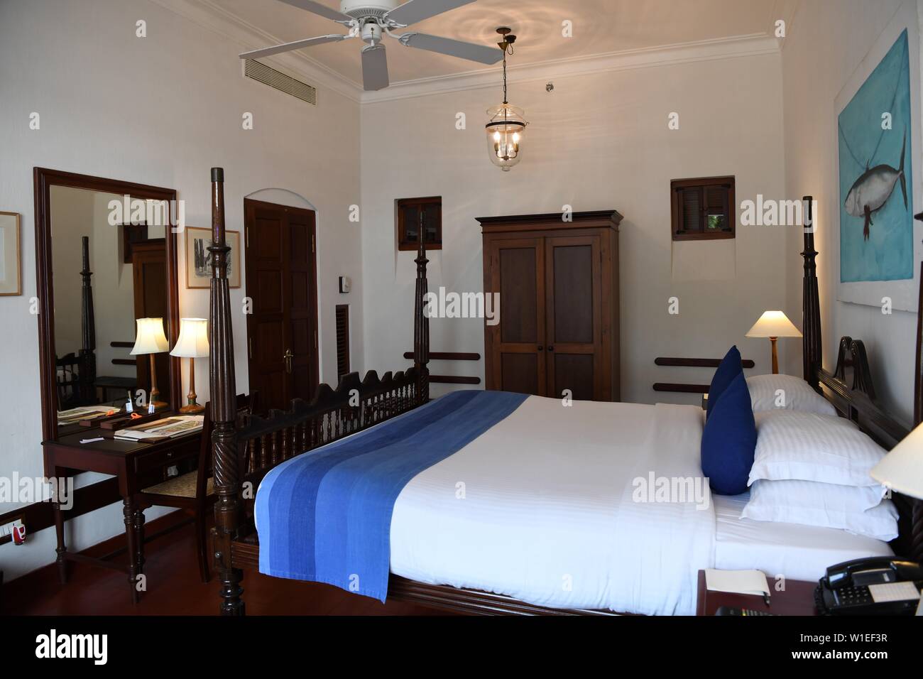 Hotel Zimmer Im Brunton Boatyard Fort Kochi Kerala Indien