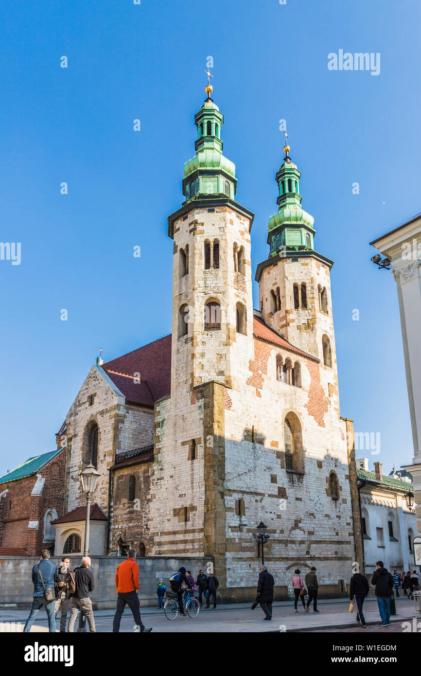 Die Kirche von St. Peter und Paul in der mittelalterlichen Altstadt, Weltkulturerbe der UNESCO, Krakau, Polen, Europa Stockfoto