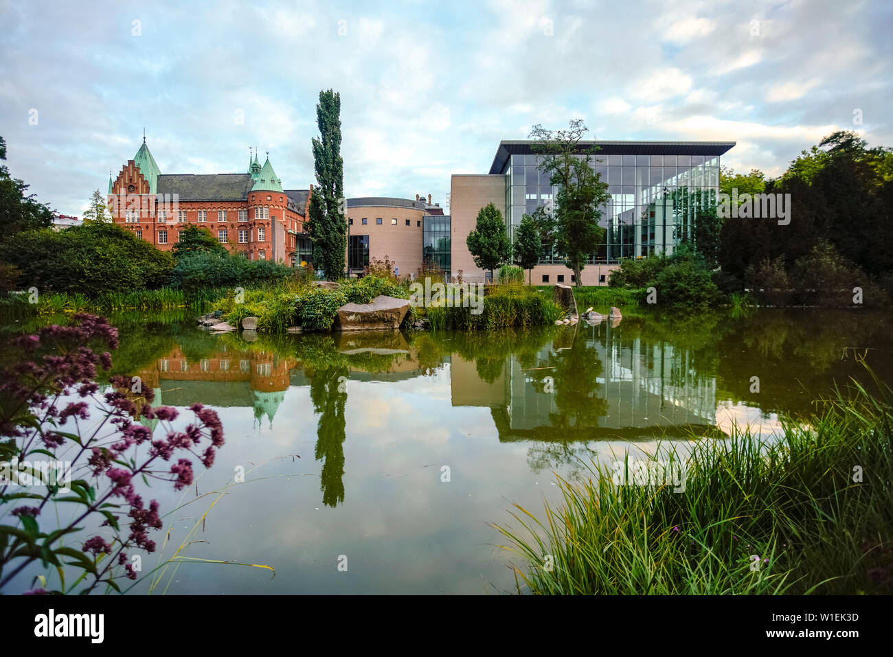 Malmo City Library, Malmö, Skane, Schweden, Skandinavien, Europa Stockfoto